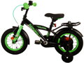 Volare Detský Bicykel pre chlapcov Thombike  Black Green 12